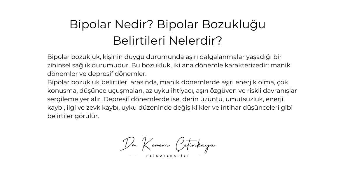 Bipolar nedir