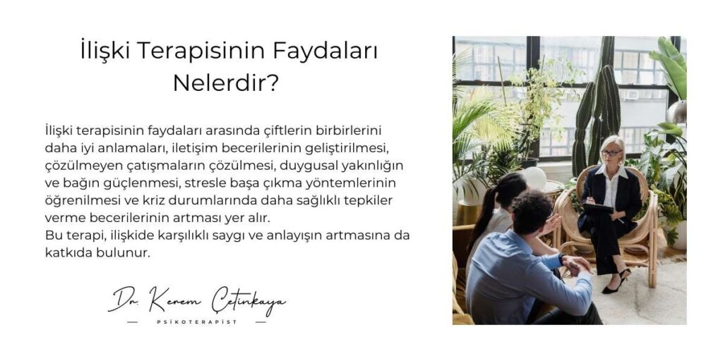 ilişki terapisinin faydaları nelerdir 