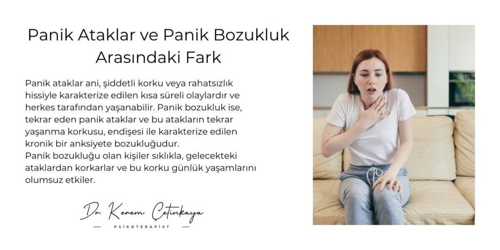panik ataklar ve panik bozukluk arasındaki fark 